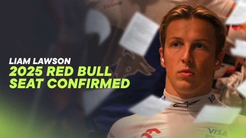 Liam Lawson promoted to Red Bull after Sergio Perez departure