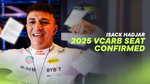 Isack Hadjar joins Racing Bulls to complete F1 2025 grid