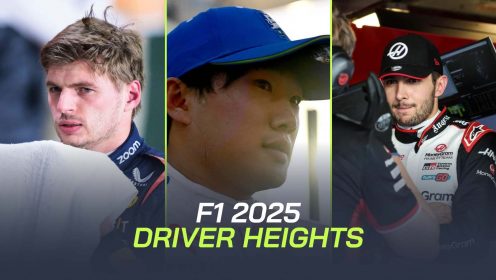 F1 2025 driver heights: The tallest, shortest and everyone in between