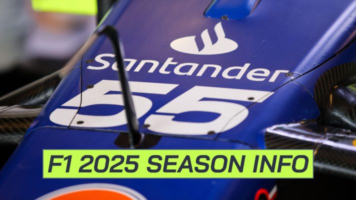 Carlos Sainz's number of the nose of the Williams