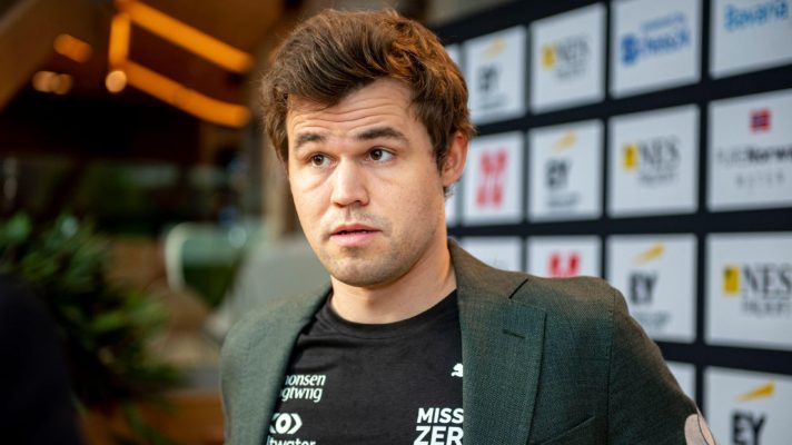 Magnus Carlsen, chess' number one, in 2024.