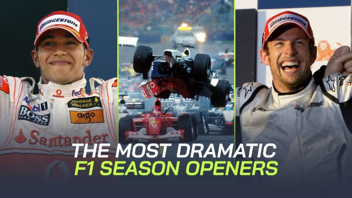 Lewis Hamilton, the start of the 2002 Australian Grand Prix and Jenson Button