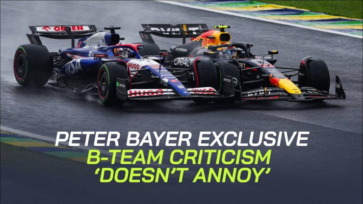 Racing Bulls' CEO Peter Bayer has addressed 'B-team' criticism in an exclusive interview with PlanetF1.com.