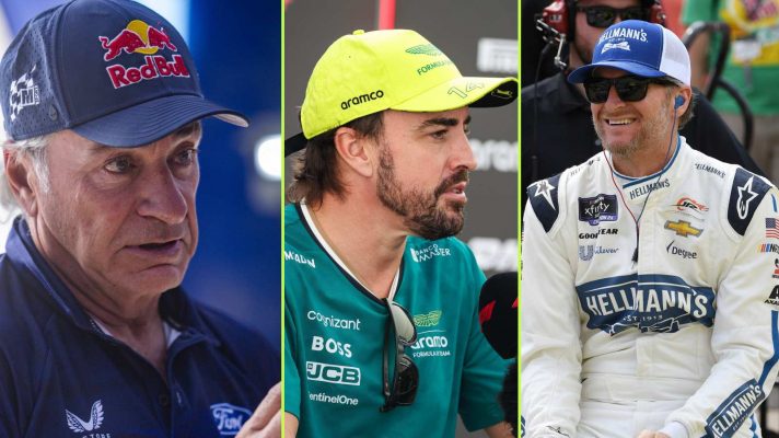 Carlos Sainz Sr Dakar Fernando Alonso Aston Martin Dale Earnhardt Jr NASCAR PlanetF1