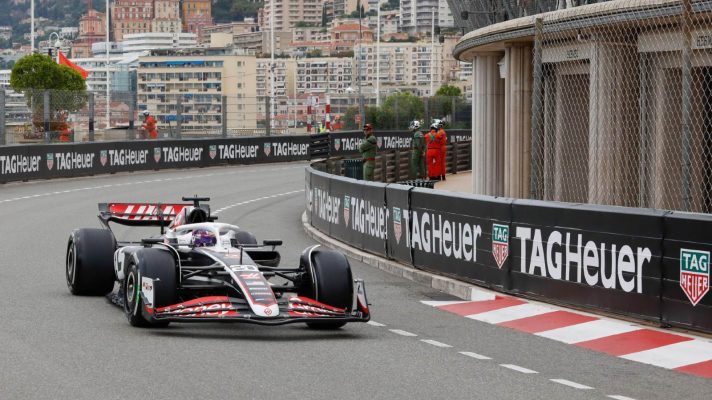 Kevin Magnussen, Haas, 2024 Monaco Grand Prix.