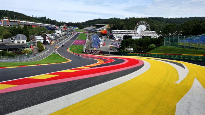 Eau Rouge at the Belgian Grand Prix