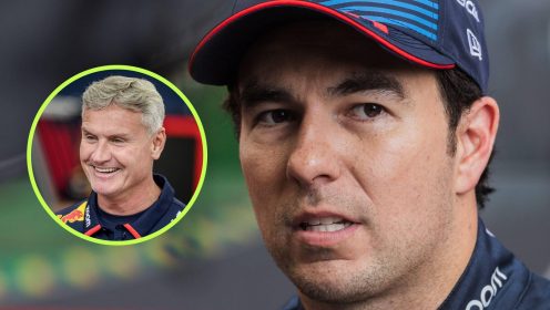 David Coulthard hits back at criticism over voicing Sergio Perez ‘facts’