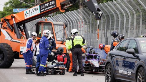 Pascal Wehrlein pays tribute to Halo after terrifying wall smash caused ‘difficulty in breathing’
