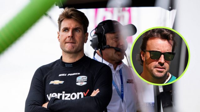 IndyCar's Will Power, pictured in 2024.