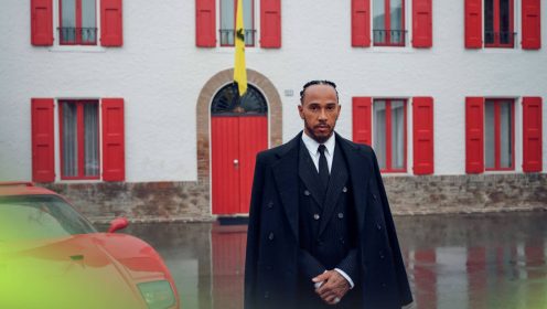 Lewis Hamilton shares first Ferrari message after Maranello arrival