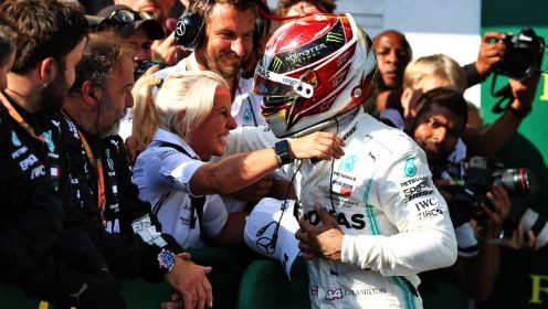 The Angela Cullen effect: Data reveals true impact on Lewis Hamilton performance