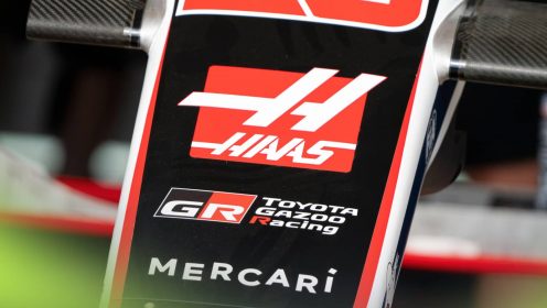 First look: Haas VF-25 hits the track at private Silverstone test