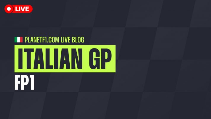 F1 live: Italian Grand Prix 2025 FP1.
