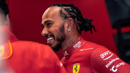 Lewis Hamilton follows in Sebastian Vettel’s footsteps with key Ferrari change