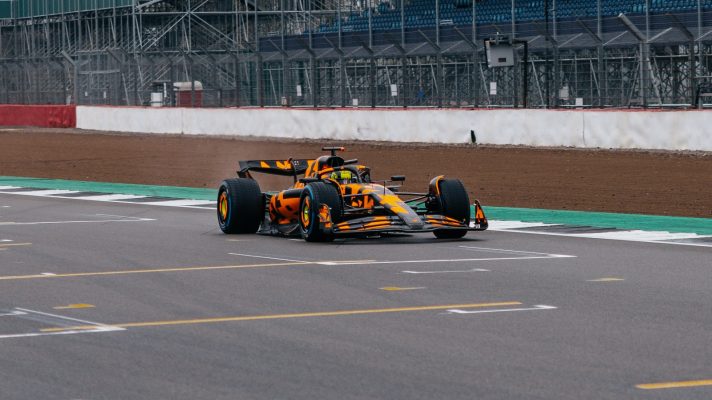 The MCL39 at Silverstone