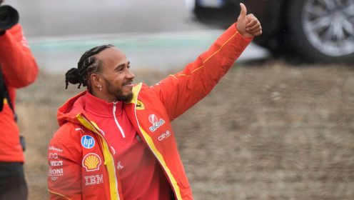 What Lewis Hamilton said to Ferrari in translated Italian speech