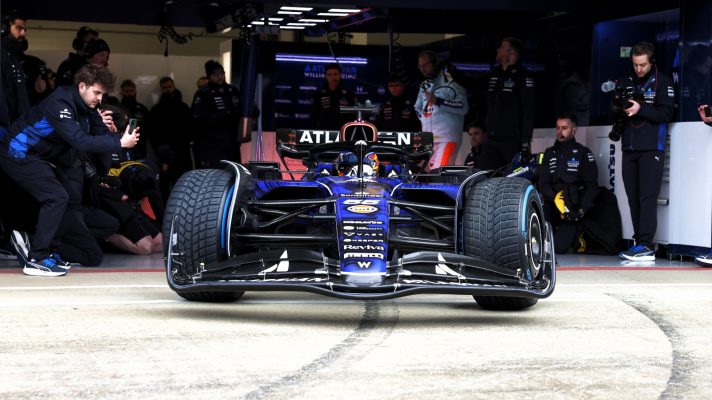 Carlos Sainz in the FW47