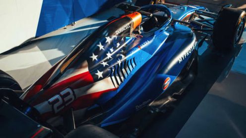 Explained: Why American flags are backwards on US race cars