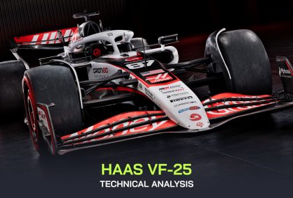 Haas VF-25 uncovered: A soft evolution, albeit with a number of fascinating features
