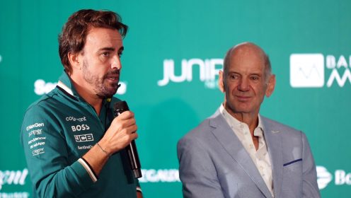 Fernando Alonso reveals Aston Martin’s ‘uncontrollable’ Adrian Newey prediction