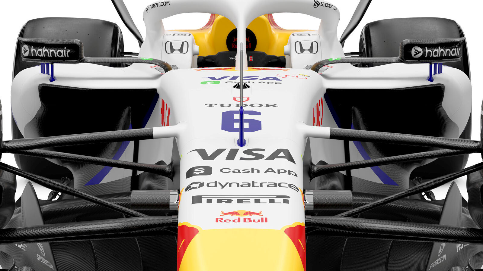 RACING BULLS VCAR 02 SIDEPOD INLET FROM THE FRONT