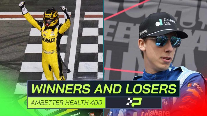 Christopher Bell Carson Hocevar NASCAR Cup Series Ambetter Health 400 Atlanta PlanetF1