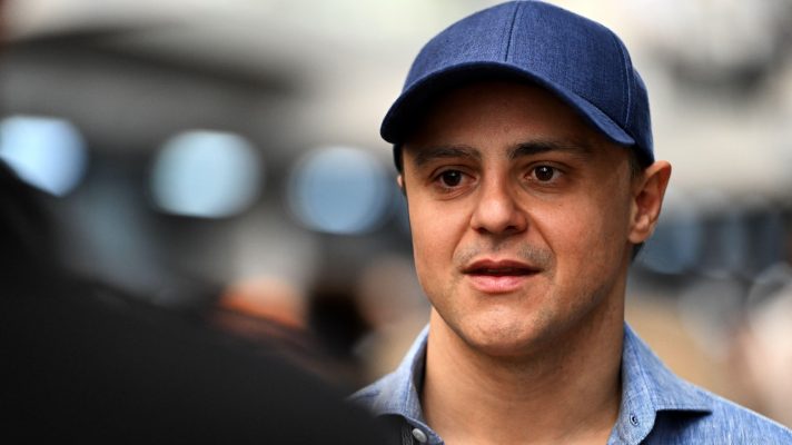 Felipe Massa in the F1 paddock