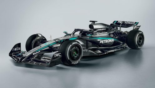 Russell responds to Wolff’s ‘fairly fast’ Mercedes W16 comment