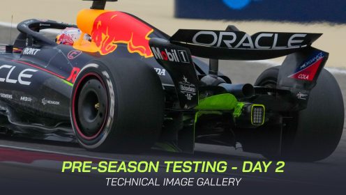 F1 testing 2025 gallery: All the latest technical details on display in Bahrain – Day 2