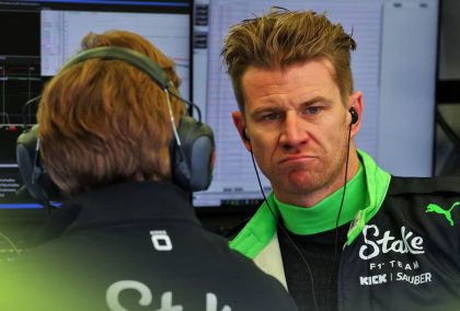 Nico Hulkenberg suffers eye injury in strange garage incident – report