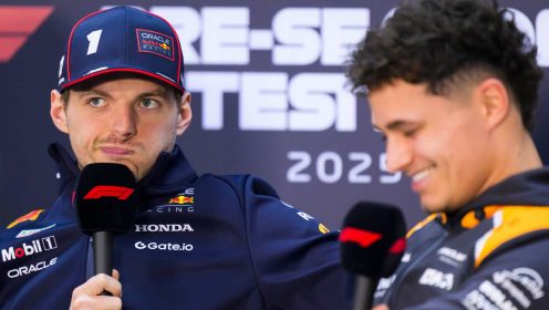 Verstappen and Norris’ hilarious response to F1 rivalry question