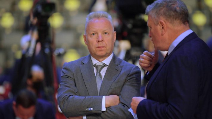 Russian oligarch Dmitry Mazepin, pictured in 2021.