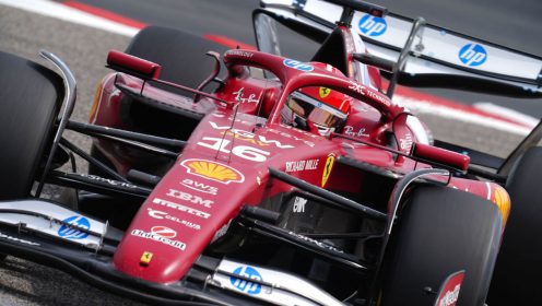 Leclerc signs off with a P1 as bizarre red flag interrupts play on Day 3 morning