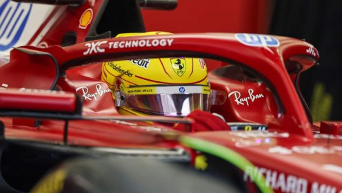 How Lewis Hamilton’s steering wheel ‘caught the attention’ of ‘nerd’ F1 driver
