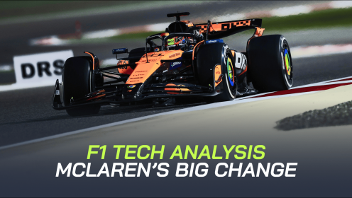 Uncovered: McLaren’s intriguing change to their front suspension