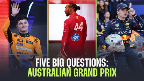 Five big Australian Grand Prix questions we want answers to