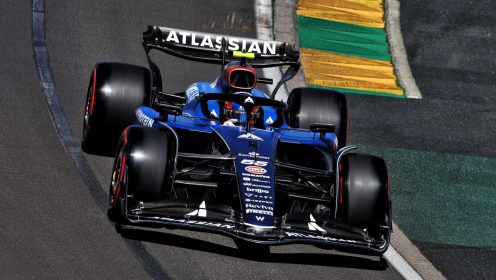 Williams apply Aus GP caution as Sainz seeks answer to FP2 drop
