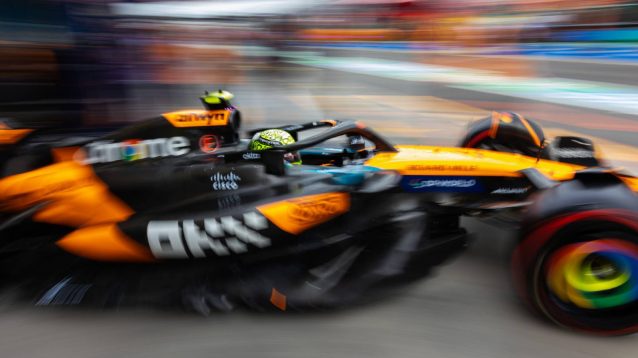 Lando Norris, McLaren, 2025 Australian Grand Prix.