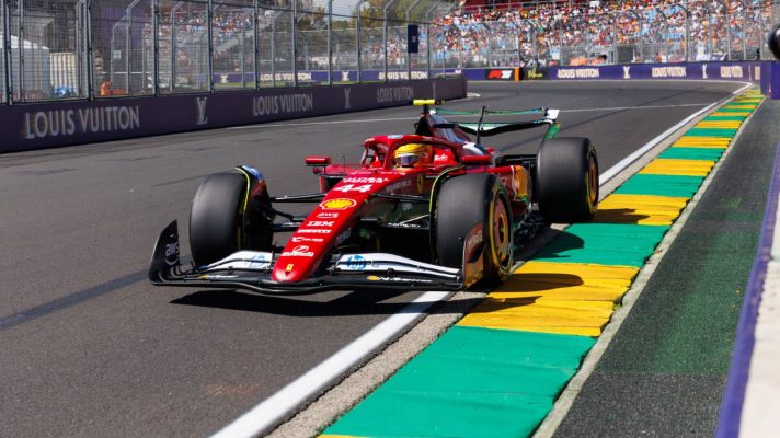 Lewis Hamilton, Ferrari, 2025 Australian Grand Prix.