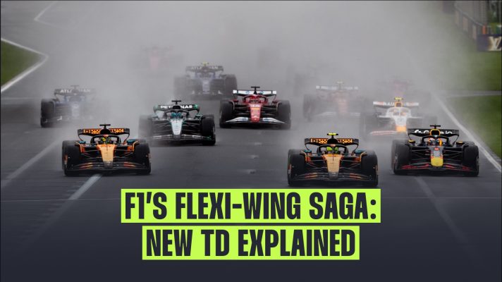 A shot of the Australian Grand Prix grid amid F1's flexi-wing saga continuing