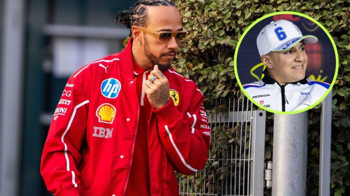 Lewis Hamilton Ferrari Isack Hadjar Racing Bulls Formula 1 Planetf1