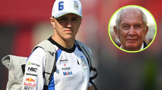 Isack Hadjar Helmut Marko Red Bull Racing Bulls Chinese Grand Prix PlanetF1