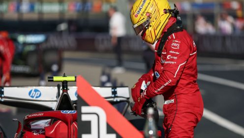 Chinese GP: Hamilton overcomes Verstappen pressure to win first Sprint for Ferrari
