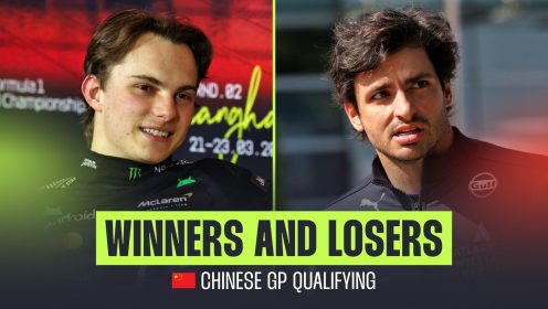 Winners and losers from the 2025 Chinese Grand Prix qualifying