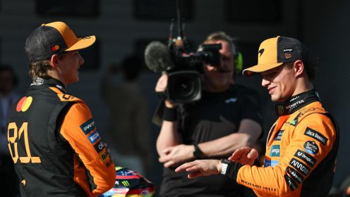 Chinese GP: Piastri wins in McLaren 1-2 as Ferrari clash, Red Bull run anonymous