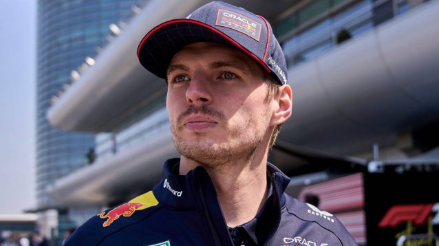 Red Bull driver Max Verstappen pictured in the 2025 Chinese Grand Prix paddock