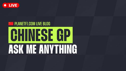 F1 AMA: Your questions answered after the Chinese Grand Prix