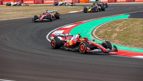 Paddock whispers over Ferrari plank wear leads to new SF-25 set-up theory