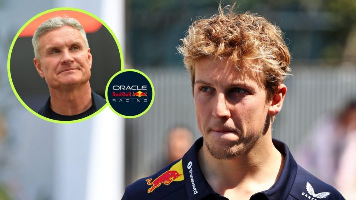 Liam Lawson and David Coulthard