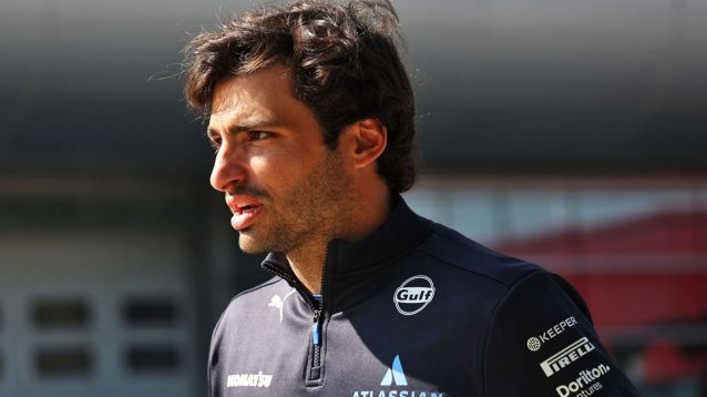Williams driver Carlos Sainz pictured at the 2025 Chinese Grand Prix